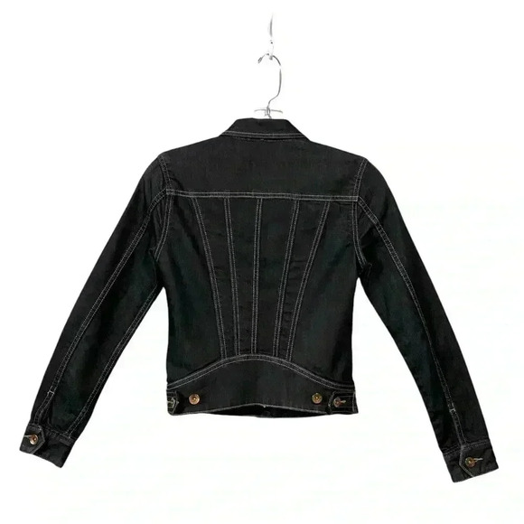 Tristan Black Jean Jacket - Picture 6 of 7